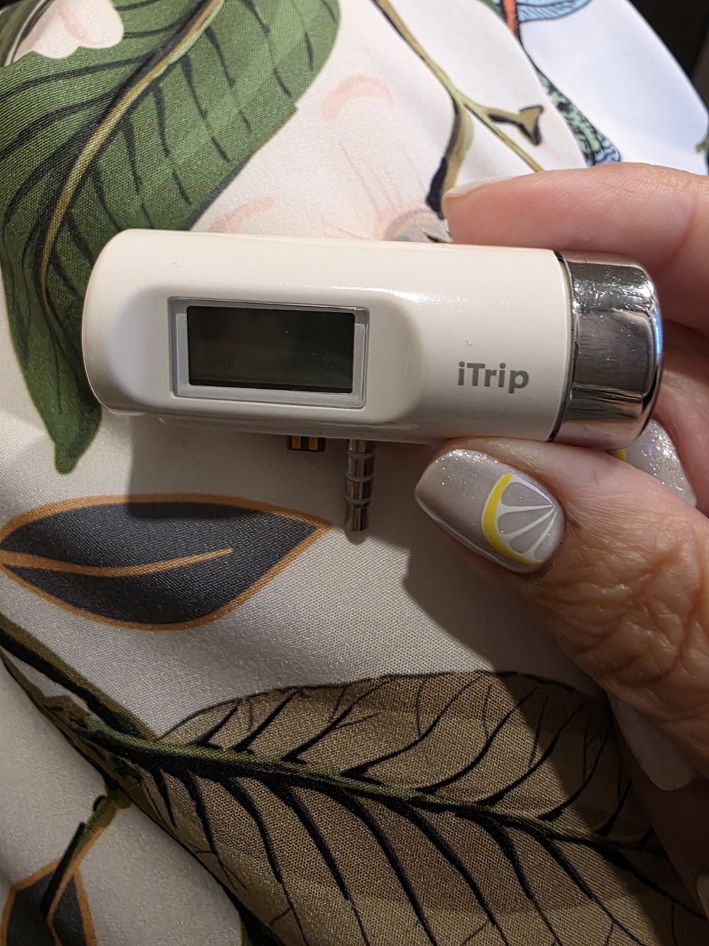 Apple iTrip White and Silver FM Transmitter